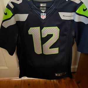 Seattle Seahawks NFL Jersey with Number 12